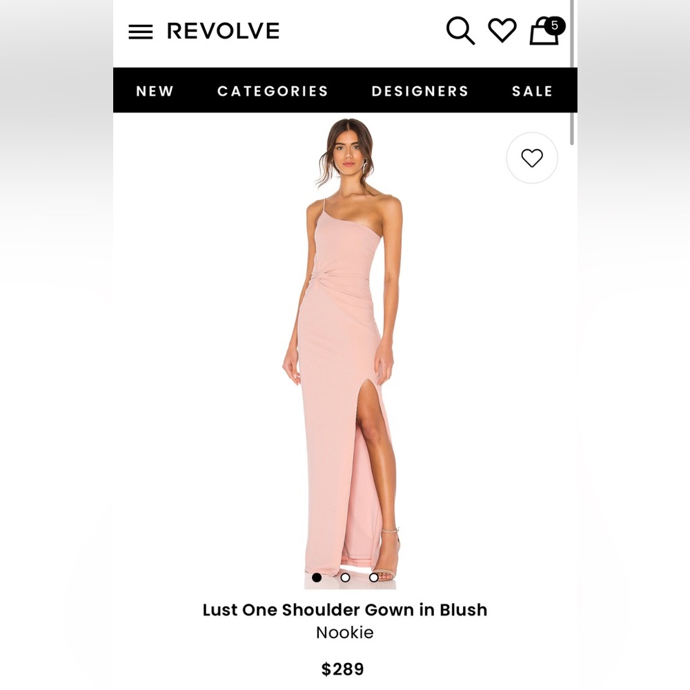Revolve Pink Dress